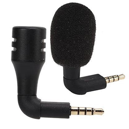 Mini Directional 3.5 Mm Jack Microphone Portable Sustainable Sound Microphone for The Smart Phone Recording Enthusiasts