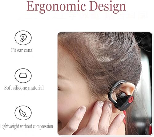 10pcs Black Double Flange Replacement Silicone Earbuds EarTips 4.1mm Connector(Fits PowerBeats 2 wireless) - color: Black