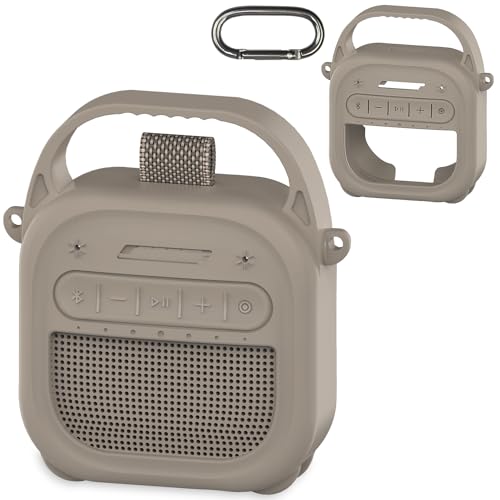 Silicone Cover Case for Bose SoundLink Micro 2 Bluetooth Speaker, Sandstone - color: Sandstone