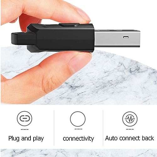Bluetooth 5.0 Audio Transmitter Wireless Receiver for PS5 Game Console PC