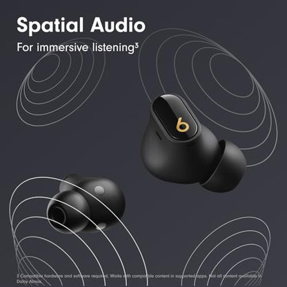 Beats Studio Buds + - Black / Gold with AppleCare+ (2 Years) - color: Black/Gold, style: With AppleCare+