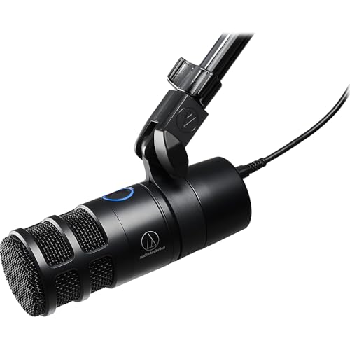 Audio-Technica AT2040 Hypercardioid Dynamic Podcast Microphone Bundle with 2 YR CPS Enhanced Protection Pack