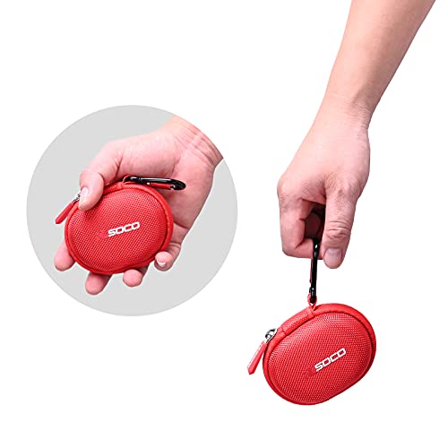 RLSOCO Case for Beats Studio Buds/Studio Buds+ True Wireless Noise Cancelling Earbuds (Red) - color: Red