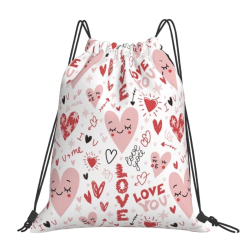 Cinch Sack Tropical Leaf Dot Texture Drawstring Tote Backpack - color: 5
