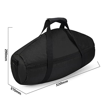 Carry Case for JBL Boombox 3/3 Wi-Fi/2, Travel Bag with Shoulder Strap | Carry case for JBL Boombox 3/3 Wi-Fi/2. Thick padding for drops & bumps. Dual handles & shoulder strap. Side pocket.