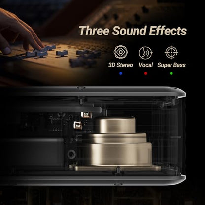 BOGASING G4 Portable Bluetooth Speaker with 50W Full-Bodied Sound