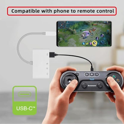 CY USB 2.0 Type C USB-C to TF Micro SD SDXC USB Female Card Reader PD 27W Adapter for Laptop Tablet Phone - style: SD+TF+USB+PD