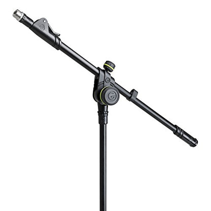 Gravity Microphone Stand GMS 4222 B Short Tripod Microphone Stand with Telescoping Boom 2-Point Adjustment, black - style: Modern