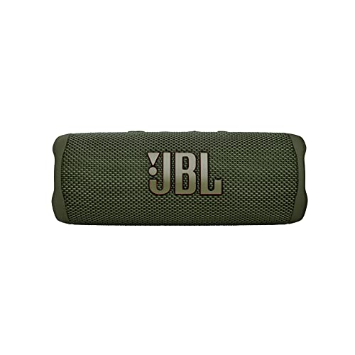 JBL Flip 6 - Portable Bluetooth Speaker, Powerful Sound and Deep Bass, IPX7 Waterproof, 12 Hours of Playtime, Speaker for Home, Outdoor and Travel (Green) (Renewed) - color: Green