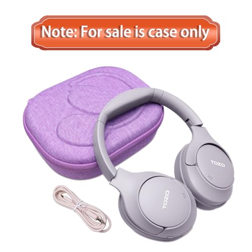 Case for JBL Tune 510BT/720BT/770NC/520BT/520C/670NC Headphone Purple | Hard Carrying Travel Case for JBL Live 670NC/770NC/680NC/780NC Headphones - color: Purple