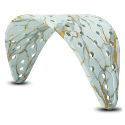 WC HeadbandZ Arctis Nova V2 - Upgraded Wide Silicone Headband Compatible with Arctis Nova Headsets by Wicked Cushions | Wider Weight-Distributing Design, Softer Flexible Silicone | Sage Gold Marble - color: Sage Gold Marble