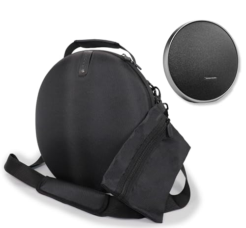 Carrying Case for Harman Kardon Onyx Studio 9 Portable Stereo Bluetooth Home Speaker (Black) - color: Black