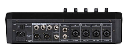 Professional Six-Channel Audio Mixer with USB Interface, Bluetooth, and DSP Sound Effects - style: 6-Channel Mixer with Bluetooth & DSP Sound Effect