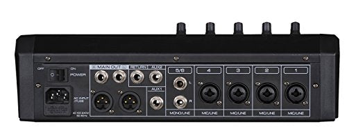 Professional Six-Channel Audio Mixer with USB Interface, Bluetooth, and DSP Sound Effects - style: 6-Channel Mixer with Bluetooth & DSP Sound Effect