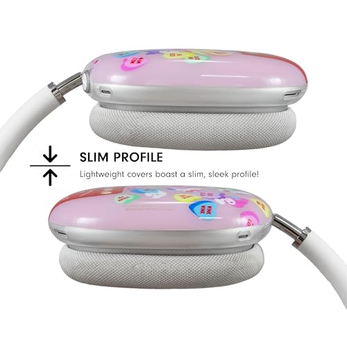 Sonix x Sanrio Protective Case for AirPods Max Headphones - Stylish TPU Hard Shell Ear Cup Covers | Hello Kitty and Friends x Sweethearts Candies - color: Sanrio x Sweethearts