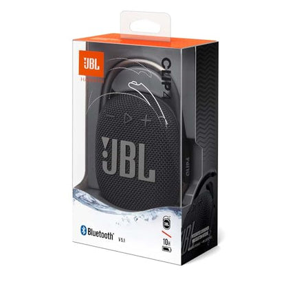 JBL Clip 4 - Portable Bluetooth speaker with a built-in battery, IP67 waterproof and dustproof, Compact size and great sound. - Black - color: Black, style: Clip4