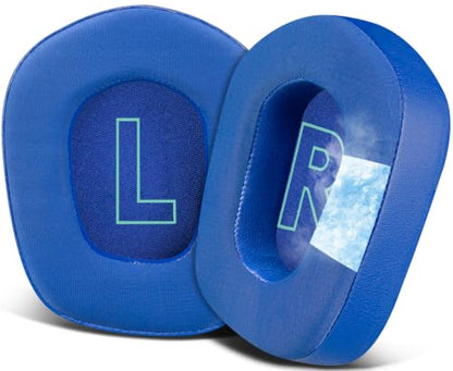 SOULWIT Cooling Gel Earpads Replacement for Logitech G733/G535/G335 Lightspeed Wireless Gaming Headset, Ear Pads Cushions with Comfort Noise Isolation Foam - Blue - color: Blue