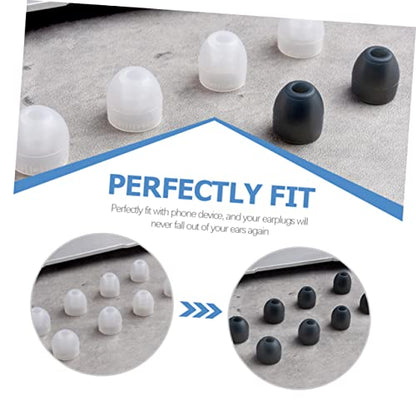 Yardwe 8 Pairs Silicone Earbud Tips Set Replacement for Earbud Tips Compatible -1000xm3-1000xm2 C600n