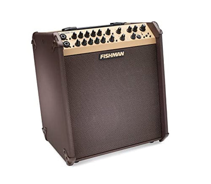 Fishman Loudbox Performer 180-Watt Acoustic Guitar Combo Amplifier Bundle with Gearlux XLR Cable, Instrument Cable, and Austin Bazaar Polishing Cloth - size: Performer 180W