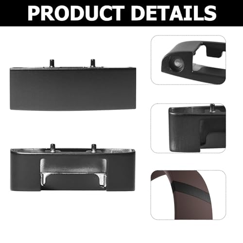Studio Pro Hinge Replacement and Repair Kit Compatible with Beats Studio Pro (A2924) / Studio3 (A1914) Wireless Headphones – Durable Metal Folding Hinge Clip Cover Pin Set(Black) - color: Black