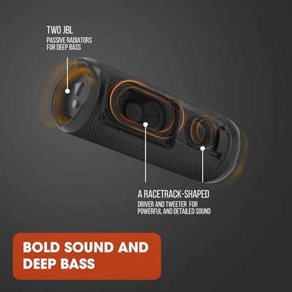 JBL Flip 6 - Portable Waterproof Speaker - Green | Louder, more powerful sound, IP67 waterproof and dustproof, 12 Hours of Playtime, Bold design - color: Green