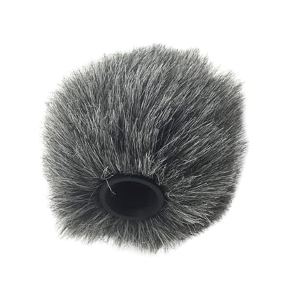 VANZACK Microphone Windscreen Cover Windproof Furry for Camera Microphones Enhanced Sound Reception Durable Protection for Outdoor Use Compatible with Various Models