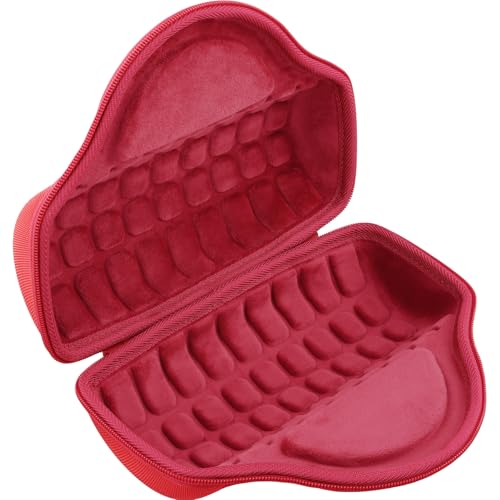Aenllosi Hard Case for JBL Charge 6 Speaker, Red | EVA case construction, Water-resistant design, Dust-resistant design, Protective case only - color: Red