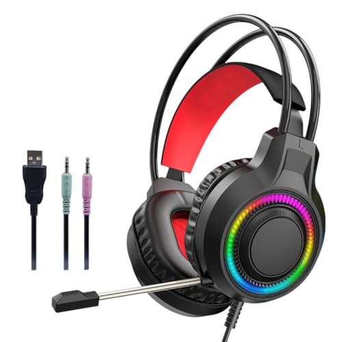 Comfort Over Ear Headphones Adaptives Headband Heavy Bass Enhanceds Sound Quality