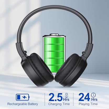 F4 Portable FM Radio Headphones Rechargeable - style: Rechargeable