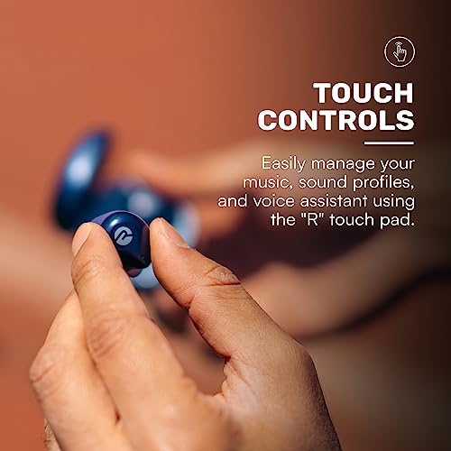 Raycon Fitness Bluetooth Wireless Earbuds + Microphone with Active Noise Canceling, Sweat & Water-Resistant Earphones, Running Headphones, Ear Buds Wireless Bluetooth 56 Hours Playtime (Black) - color: Black