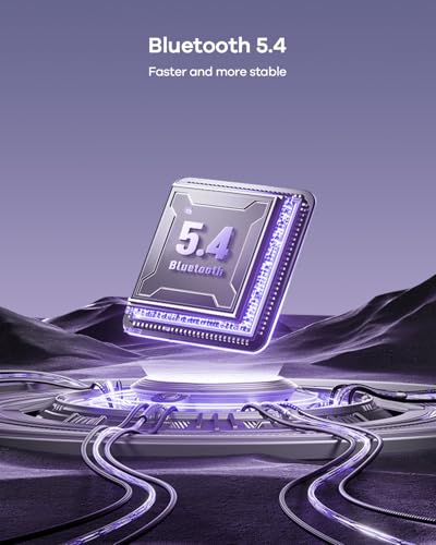 TALIX Ultra Open Ear Earbuds X6, Clip-On Headphone with Directional Sound, Ultra-Light Comfort Fit, Bluetooth 5.4 Wireless Earbuds, 26H Playtime, Spatial Sound, for Running, Workout& Daily Use(Purple) - color: Purple