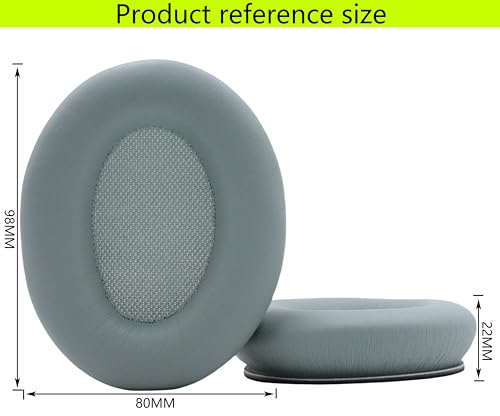 Replacement Ear Pads Compatible with Srhythm Version NC35 Mint Green | Also suitable for Srhythm version NC25 Headphone Memory foam/protein leather ear pads and earmuffs - color: Mint Green