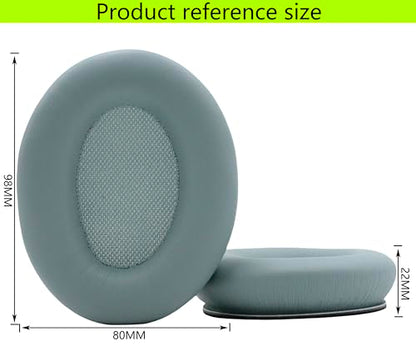 Replacement Ear Pads Compatible with Srhythm Version NC35 Mint Green | Also suitable for Srhythm version NC25 Headphone Memory foam/protein leather ear pads and earmuffs - color: Mint Green