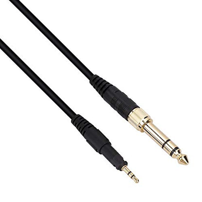 YUYTE Earphone Cable, Headphone 160CM Headphone Extended Cable for ATh M50x M40x M70x - Cord with GoldPlated Plugs for HighFidelity Sound