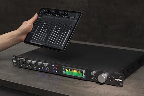 MOTU 828 28x32 USB3 audio interface for Mac, Windows and iOS with mixing and effects