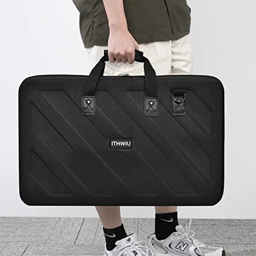 Lightweight Molded Hard Storage Case Fits for Pioneer RX, SX, SX2, SX3, Denon MC7000, FLX6 (L-27.2x 15.7 x 4 Inch) - size: DDJ-FLX6/SX2/SX3