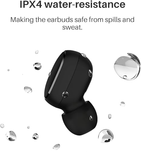 Xiaomi Redmi Buds Essential Wireless Earbuds, Bluetooth 5.2 Low Latency Gaming Headphones Stereo Earphones in Ear Touch Control Headset with Mic Deep Bass for Sport, Gaming and Running, Blue