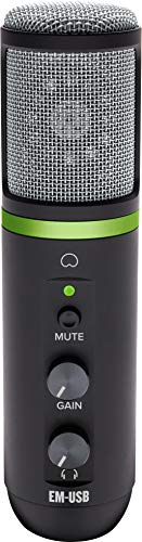 Mackie EM-Series, USB Condenser Microphone (EM-USB) - size: USB, style: Compact