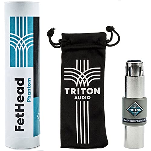 Neumann 008431 TLM 103 Large-Diaphragm Condenser Microphone (Black) Bundle with Triton Audio FetHead Phantom in-Line Microphone Preamp and XLR Cable