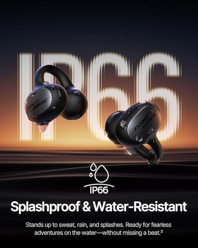 Baseus Inspire XC1 Open Ear Clip-On Earbuds, Sound by Bose, Dolby Audio, Adaptive Tunning Sound, Hybrid 2-Way Driver, Zero-Sense Air Cushion, 4-Mic Adaptive Clear Calls, IP66 Waterproof, 40H Playtime - color: Cosmic Black