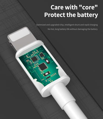 for iPhone Headphone Adapter (2in1) 3.5mm to Lightning Jack Splitter MFI Certified AUX Charge Cable Audio Charging Dongle Converter for 14 13 12 11 Pro Max 7 8 Plus X Earbud Charger Connector