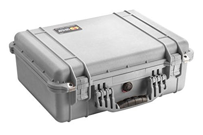 Pelican 1520 Case With Foam (Silver) - color: Silver, style: With Foam
