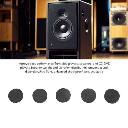 50Pcs Black EVA Foam Vibration Soundbar Isolation Pads Non Slip Thickened Adhesive Shock Absorption Pads Studio Monitors(40 * 10mm) - style: 40*10mm