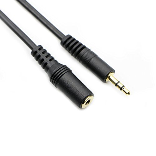 3.5mm Stereo Male to Female Extension Audio Cable Cord (30 Feet) - size: 30 Feet