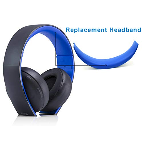 Defean Headband Cushion for Sony ps4 Gold CECHYA-0083 Headphone | Repair and replace the headphone headband for ps4 Gold Wireless Headset PS3 PS4 7.1 Virtual Surround Sound CECHYA-0083