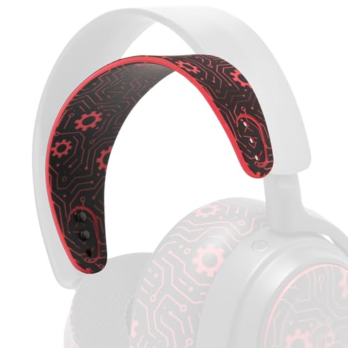 WC HeadbandZ Arctis Nova - Upgraded Silicone Headband for Arctis Nova Headsets by Wicked Cushions - Enhanced Flexibility, Comfort, and Style with Matching Earpad Designs | Techne - color: Techne
