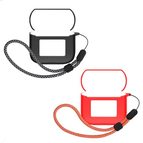 Case - Universal 360° Shock - Resistant Ultimate Protective Case with Waterproof & Scratch - Free Features and Headphone Charging Compatibility (Black+Red) - color: Black+Red