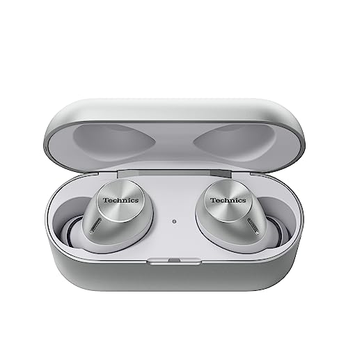 Technics EAH-AZ40M2 - Wireless in-Ear Noise-Cancelling Headphones (Silver)