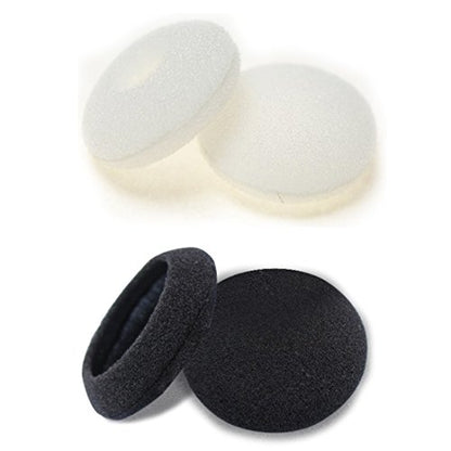 uxcell 100 Pcs Black Sponge Earbud Headphone Cap Ear Pads Cover Replacement