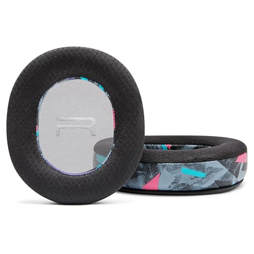 WC Freeze Rig 600/700/800/900 - Cooling Gel Earpads for RIG 600 Pro, RIG 700 HX, RIG 800 Pro, RIG 900 Max by Wicked Cushions - Boost Comfort, Thickness, & Sound Isolation for Epic Gaming | 90's Black - color: 90's Black